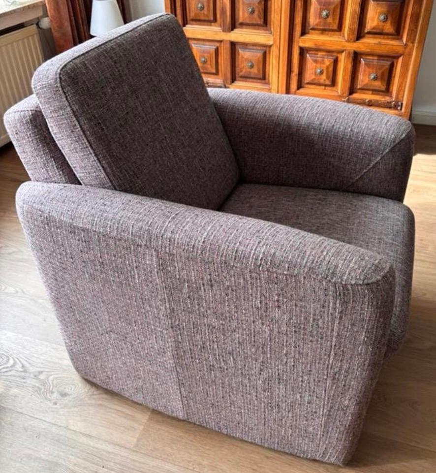Set 2 fauteuils oud roze, Ophalen, Eenpersoons, 75 tot 100 cm, Zo goed als nieuw