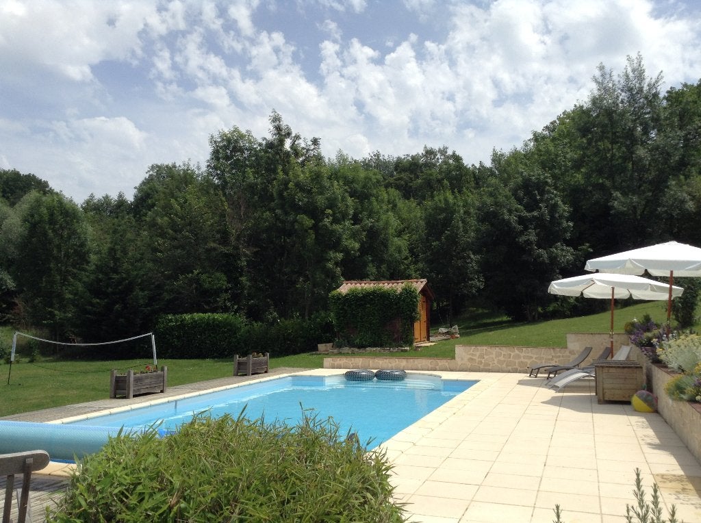 Cottage dans Le Lot, avec piscine et climatisation, Propriétaire, Campagne, 1 chambre, 4 personnes