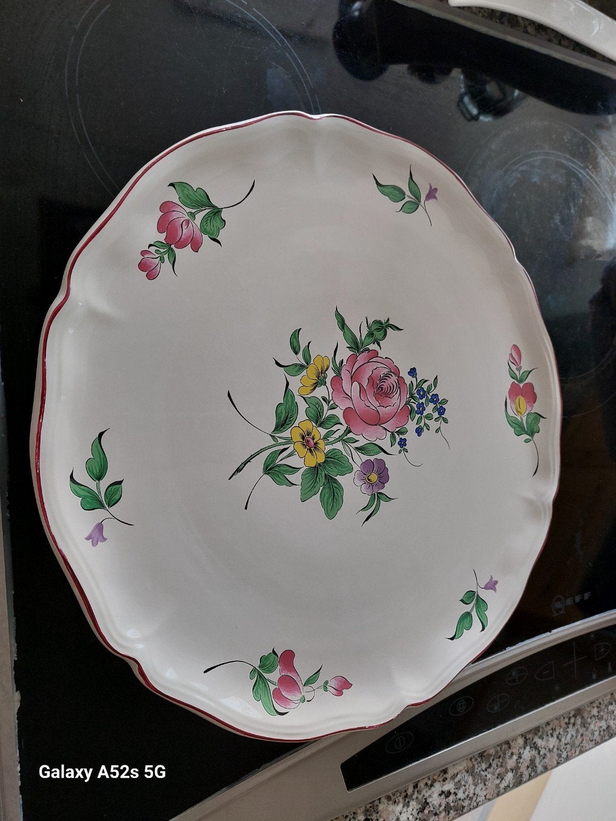 grand plat à tarte et pelle Lunéville, Enlèvement