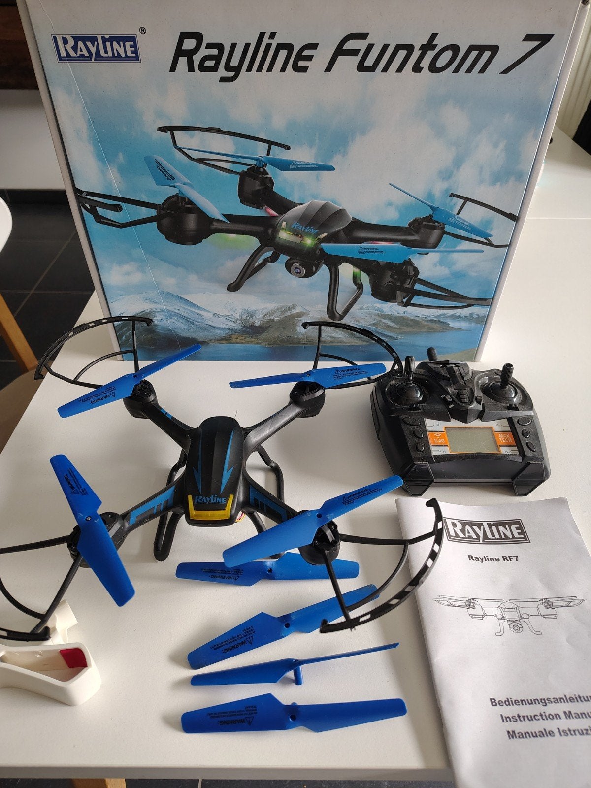 Drone + caméra + lumières, TV, Hi-fi & Vidéo, Drones, Enlèvement ou Envoi