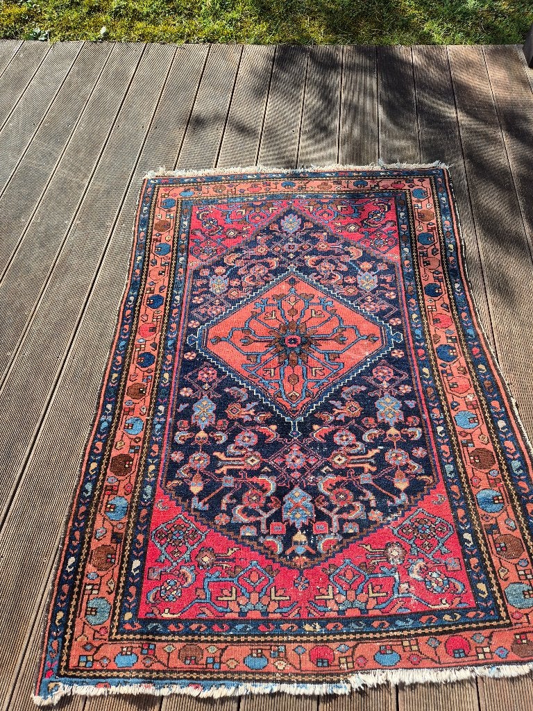 vieux tapis turkmène, Enlèvement ou Envoi