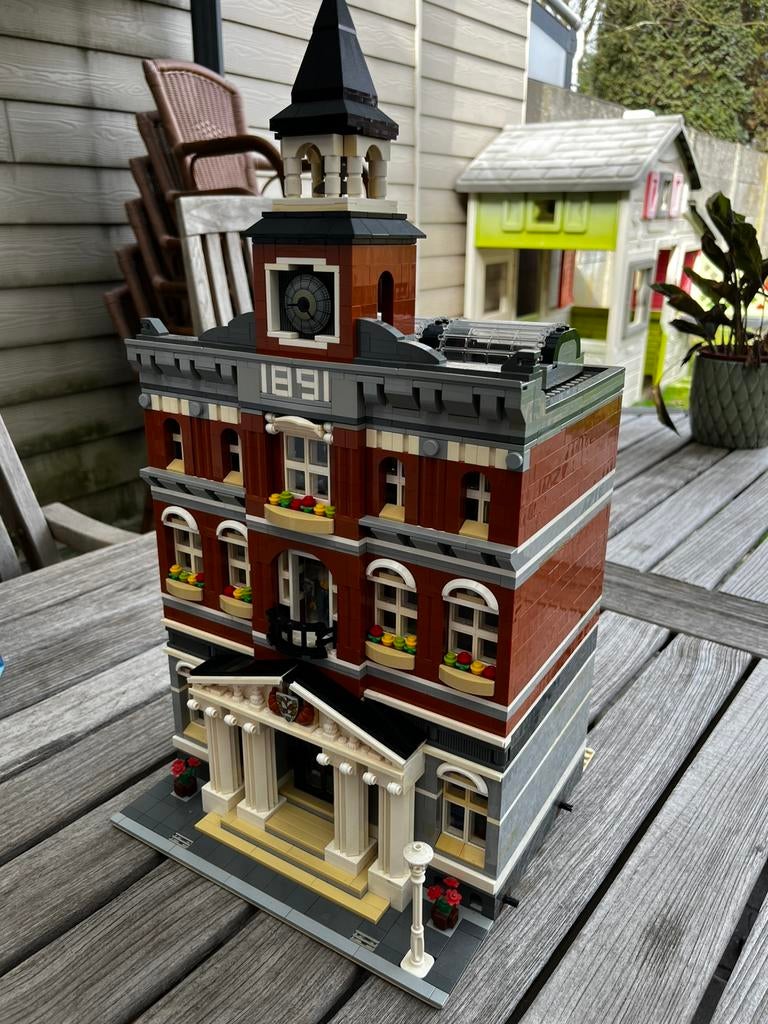 Lego Creator Expert 10224 Town Hall - Gemeentehuis, Enlèvement ou Envoi, Utilisé, Ensemble complet, Lego
