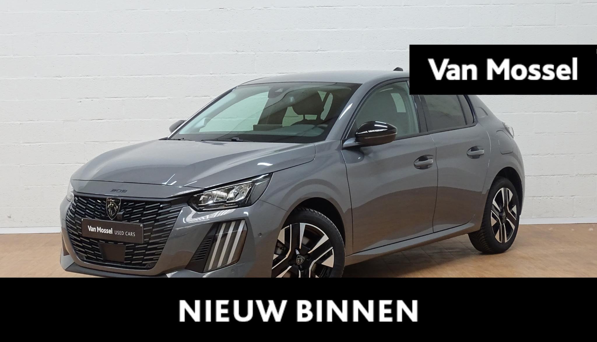 Peugeot 208 1.2 HYBRID 100 e-DSC6 Allure (automatique), Autos, Peugeot, Argent ou Gris, Entreprise, Entretenue par le concessionnaire