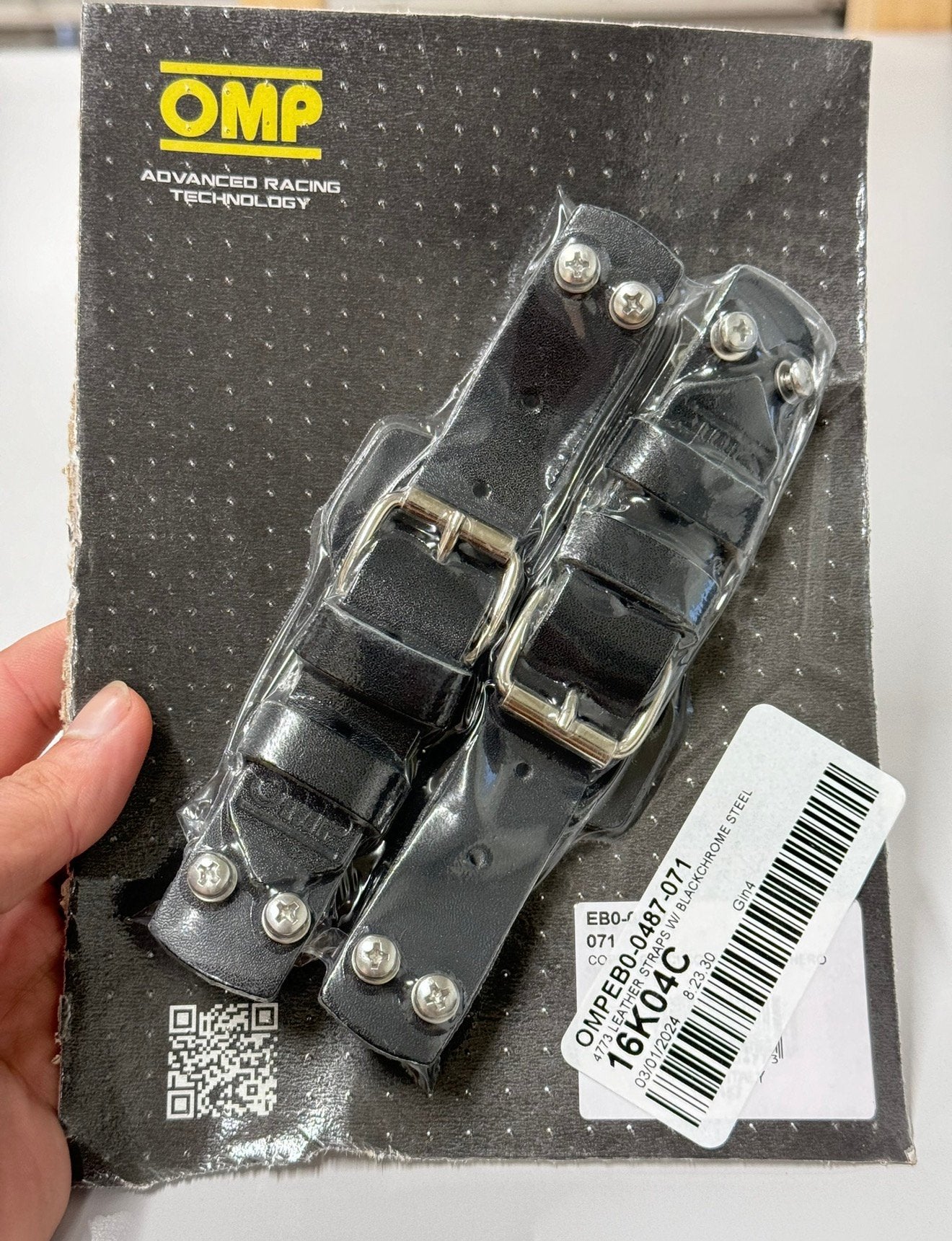 OMP Leather Straps - Secure Body Panels / Bonnets / Boots, Motoren, Tuning en Styling, Ophalen of Verzenden