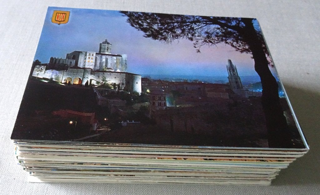 126 POSTKAARTEN VAN DE COSTA BRAVA (zie details hieronder), Enlèvement ou Envoi, Affranchie, Espagne