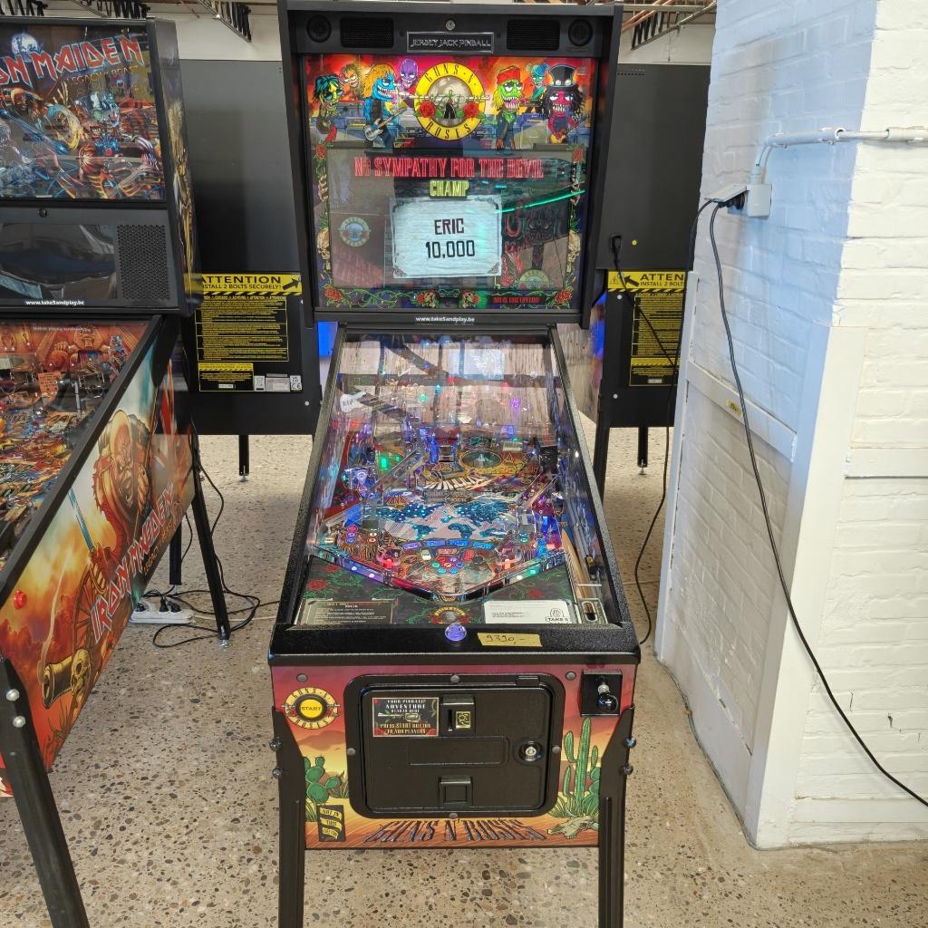 Pinball/flipper/flipper Guns 'n Roses, Collections, Machines | Flipper (jeu), Enlèvement, Comme neuf, Flipper (jeu), Autres marques