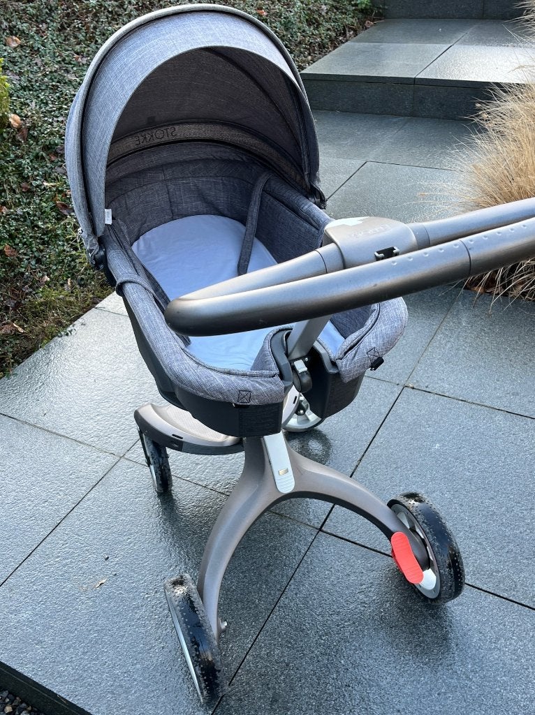 Poussette Xplory Stokke, Ophalen, Zo goed als nieuw, Kinderwagen, Verstelbare duwstang
