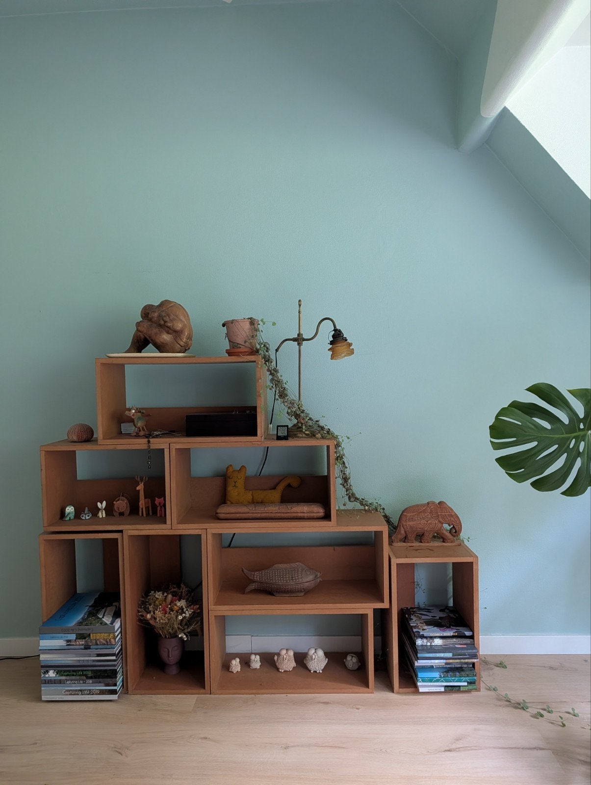 Caisses de rangement/bibliothèque modulaires en MDF, Enlèvement