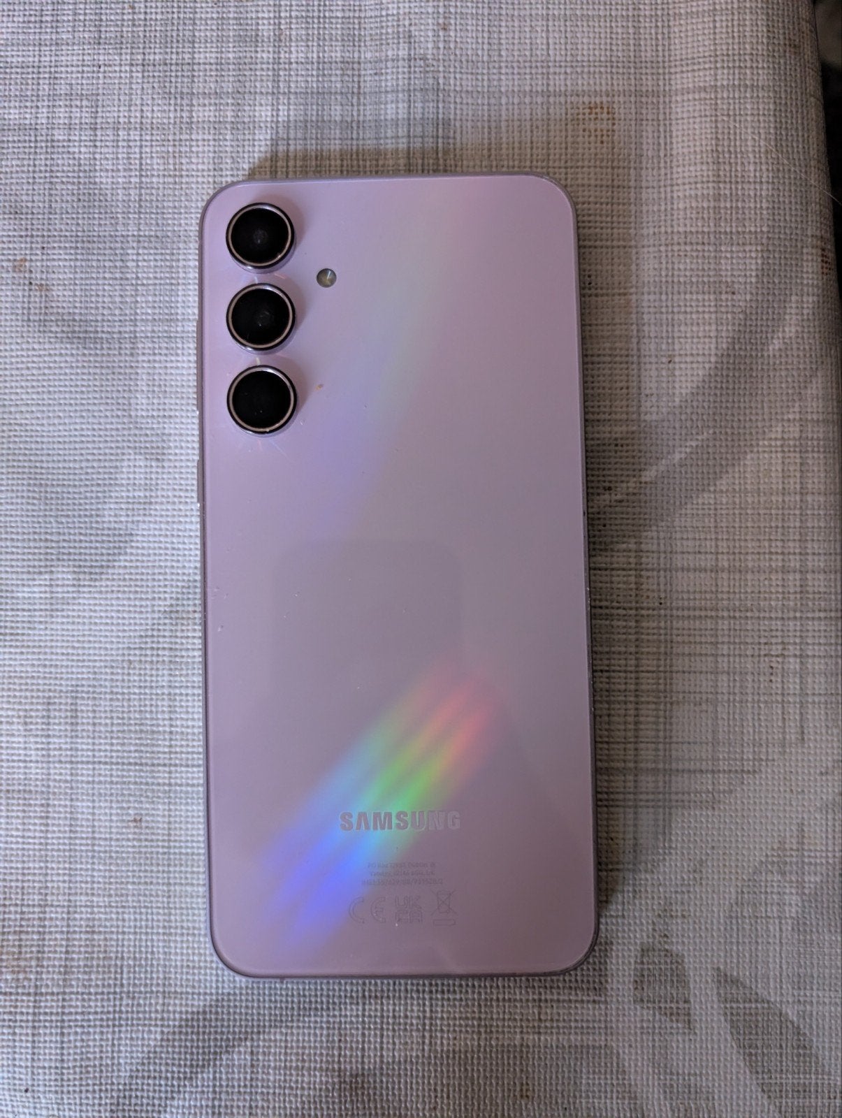 Samsung Galaxy A55 5G - 256 Go - État Nickel (Comme Neuf), Télécoms, Téléphonie mobile | Samsung, Enlèvement ou Envoi, Rose, Comme neuf