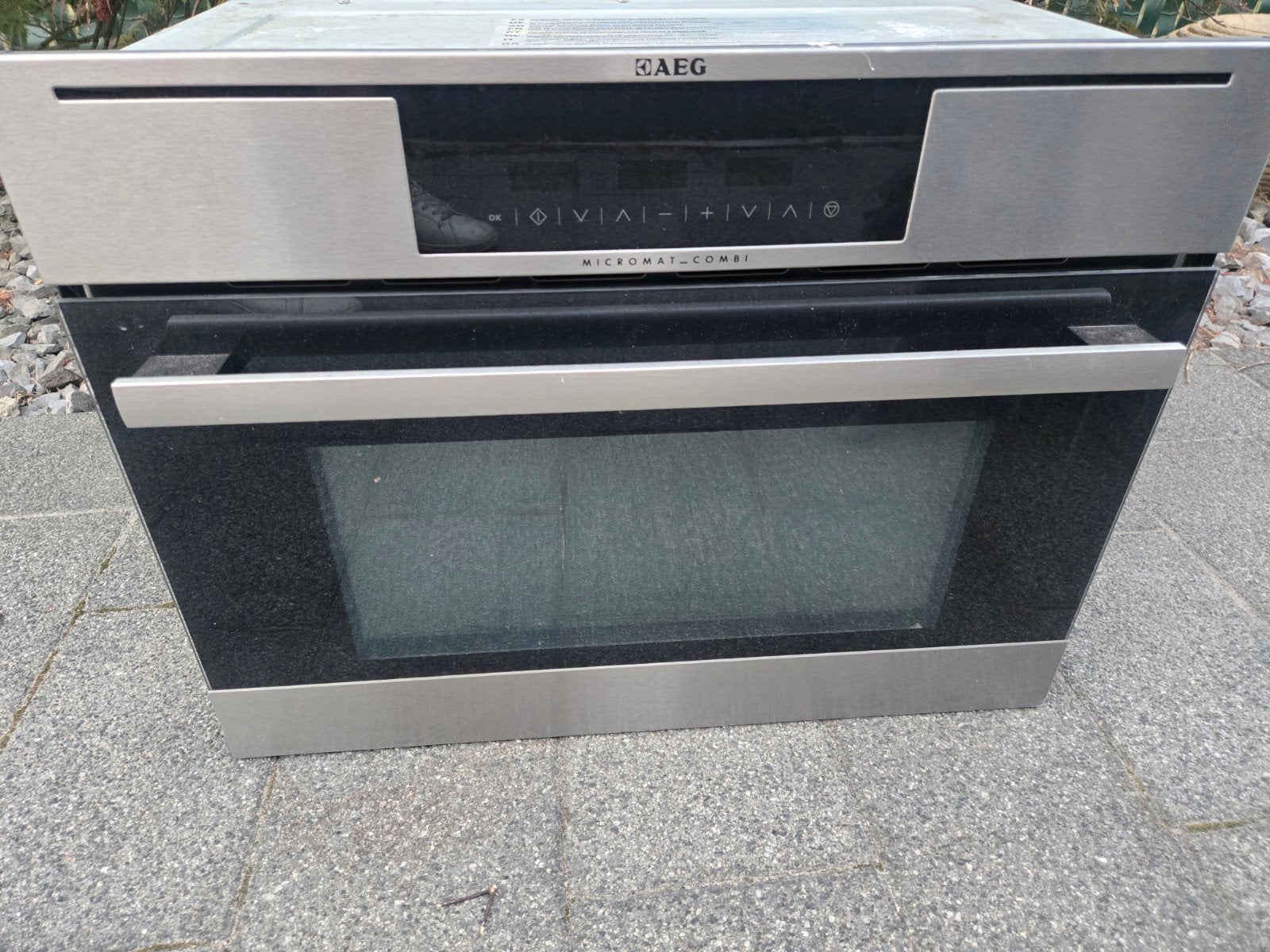AEG Micromat Inbouw Combi-Oven/Microgolf – Zeer goede staat, Elektronische apparatuur, Ovens, Ophalen, Inbouw, AEG, Oven