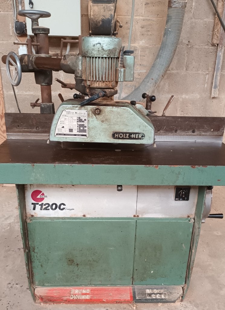 toupie scm t120c, Ophalen
