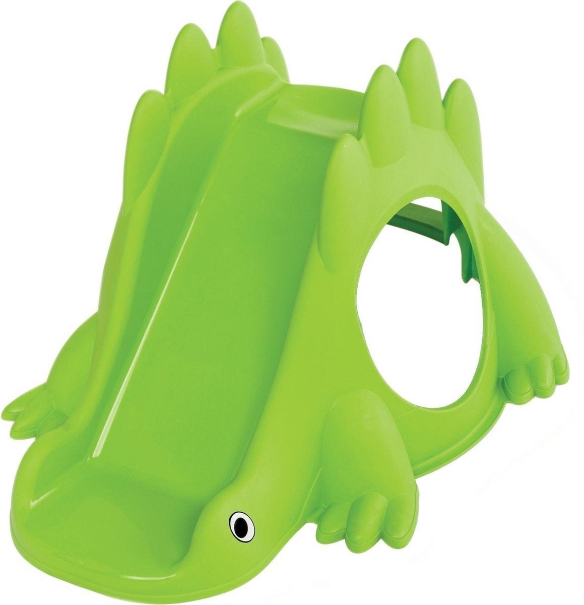 Toboggan vert en forme de dinosaure pour les tout-petits, Enlèvement, Utilisé, Autres types
