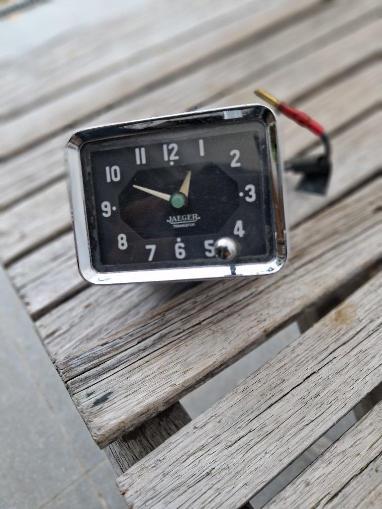 Autoradio Citroen DS + horloge, Enlèvement ou Envoi, Utilisé