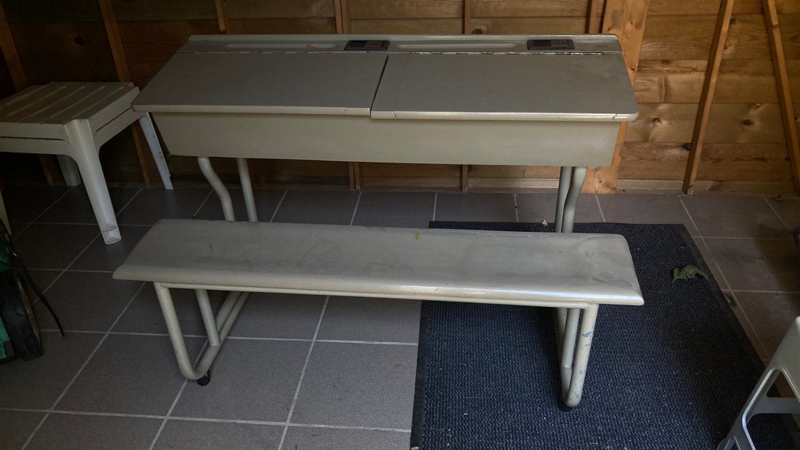 Te koop kinderbureau, Enlèvement, Utilisé, Antique, Bureau enfant