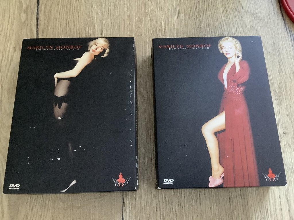 2 coffrets DVD Marilyn Monroe (1et 2) The diamond collection, CD & DVD, Enlèvement ou Envoi, Utilisé, Coffret ou édition complète
