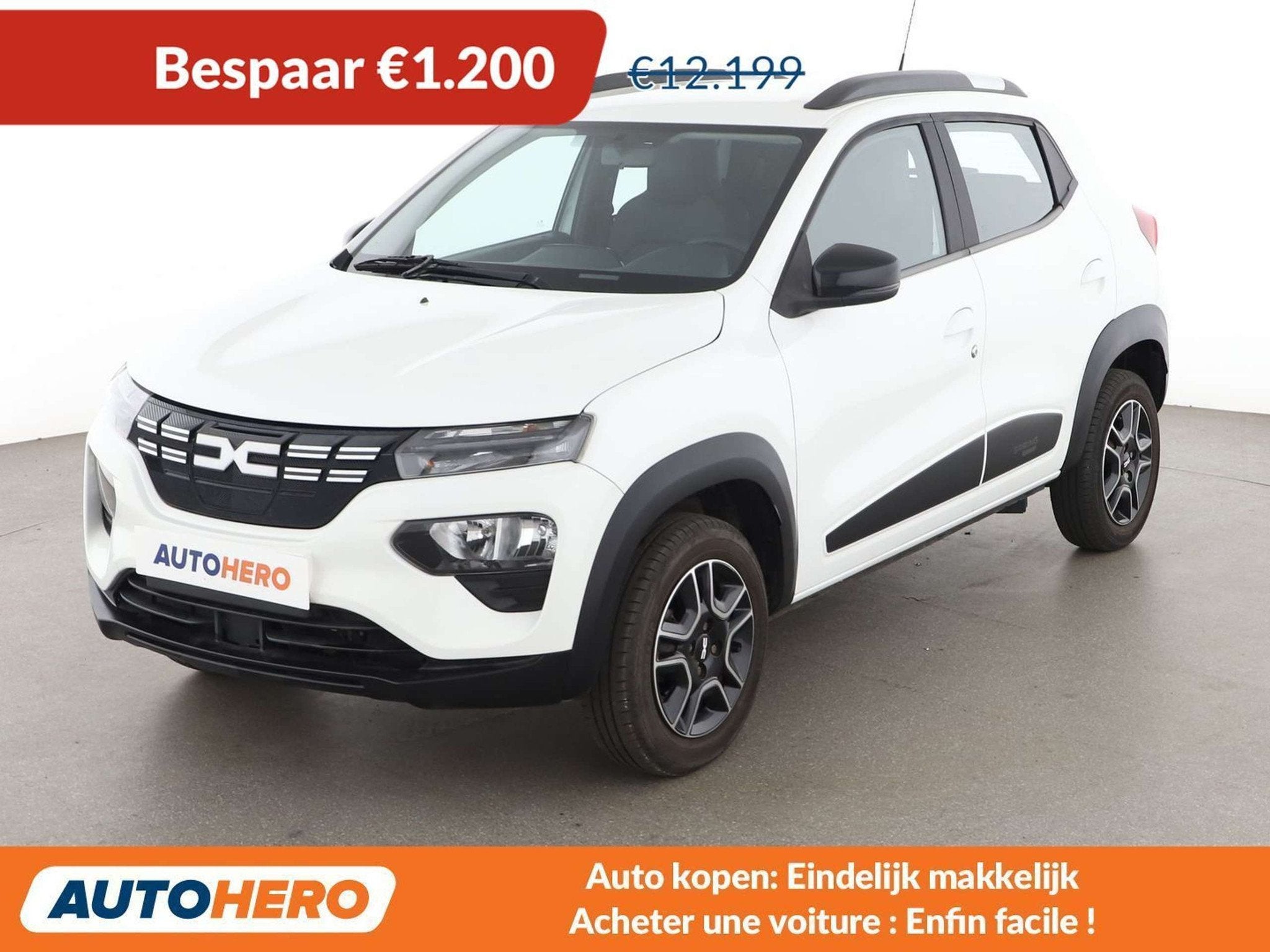 Dacia Spring electric drive 33 kW Essential (automatique), Autos, Achat, 1045 kg, 33 kW, Volant multifonction