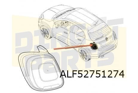 Fiat 500X (1/15-9/18) Achterlicht Rechts OES 51937411, Autos : Pièces & Accessoires, Neuf, -, -, Fiat