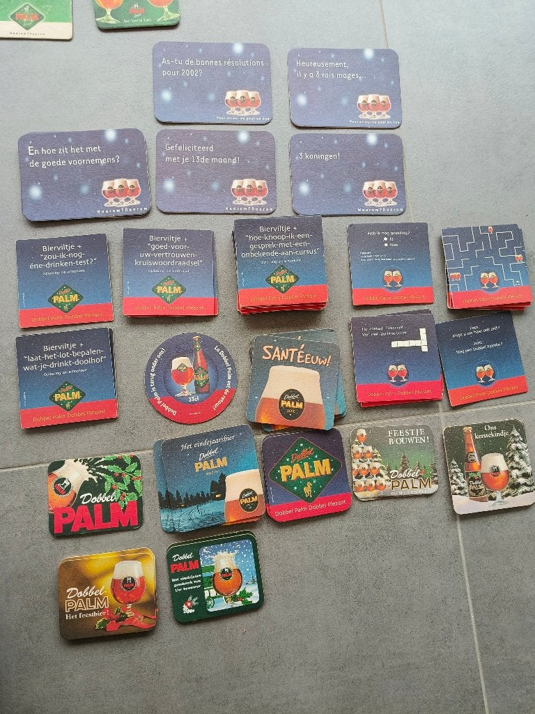 Bierkaartjes Palm, Verzamelen, Ophalen, Zo goed als nieuw, Viltje(s), Palm