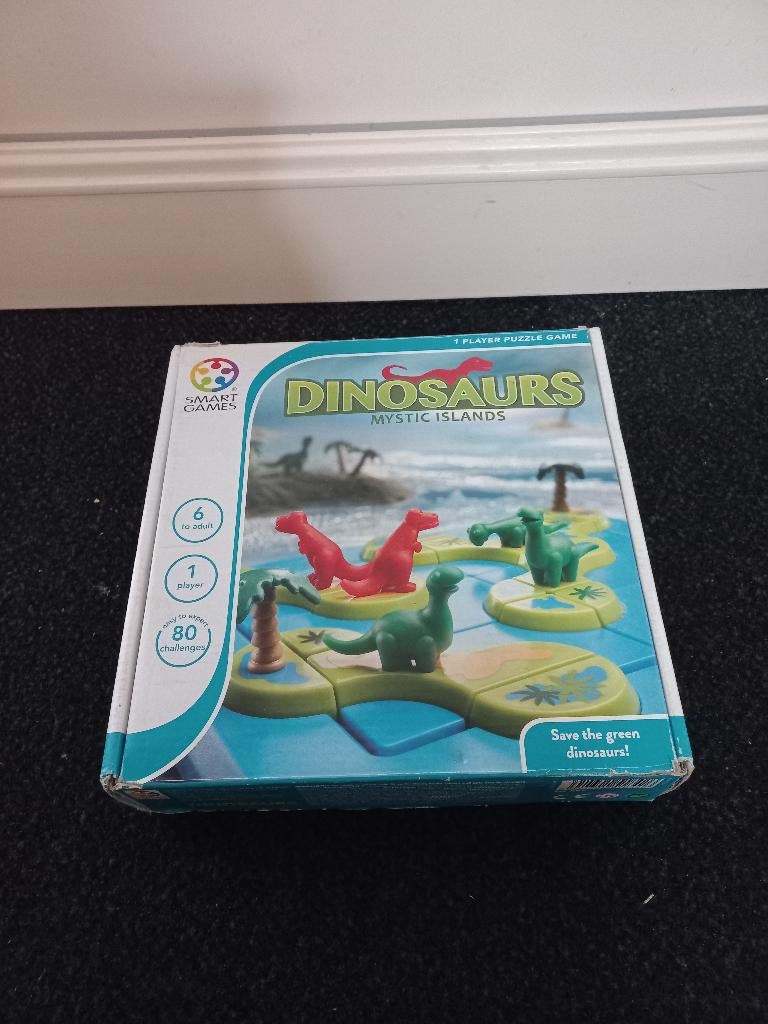 Smart games Dinosaurs – Mystic Islands, Kinderen en Baby's, Speelgoed | Educatief en Creatief, Ophalen, Zo goed als nieuw