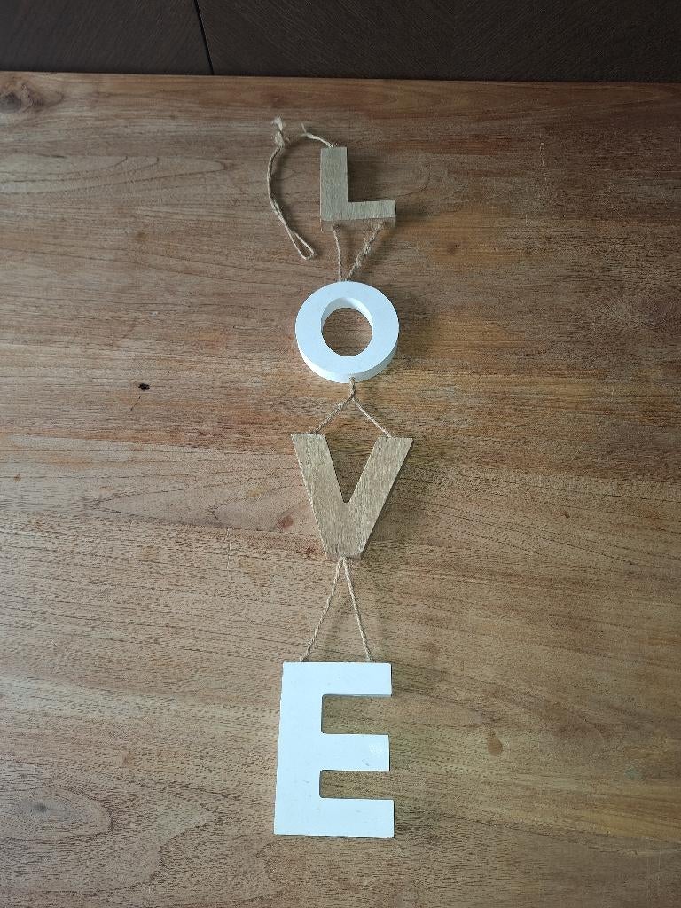 LOVE, Enlèvement, Utilisé, Multicolore, Bois