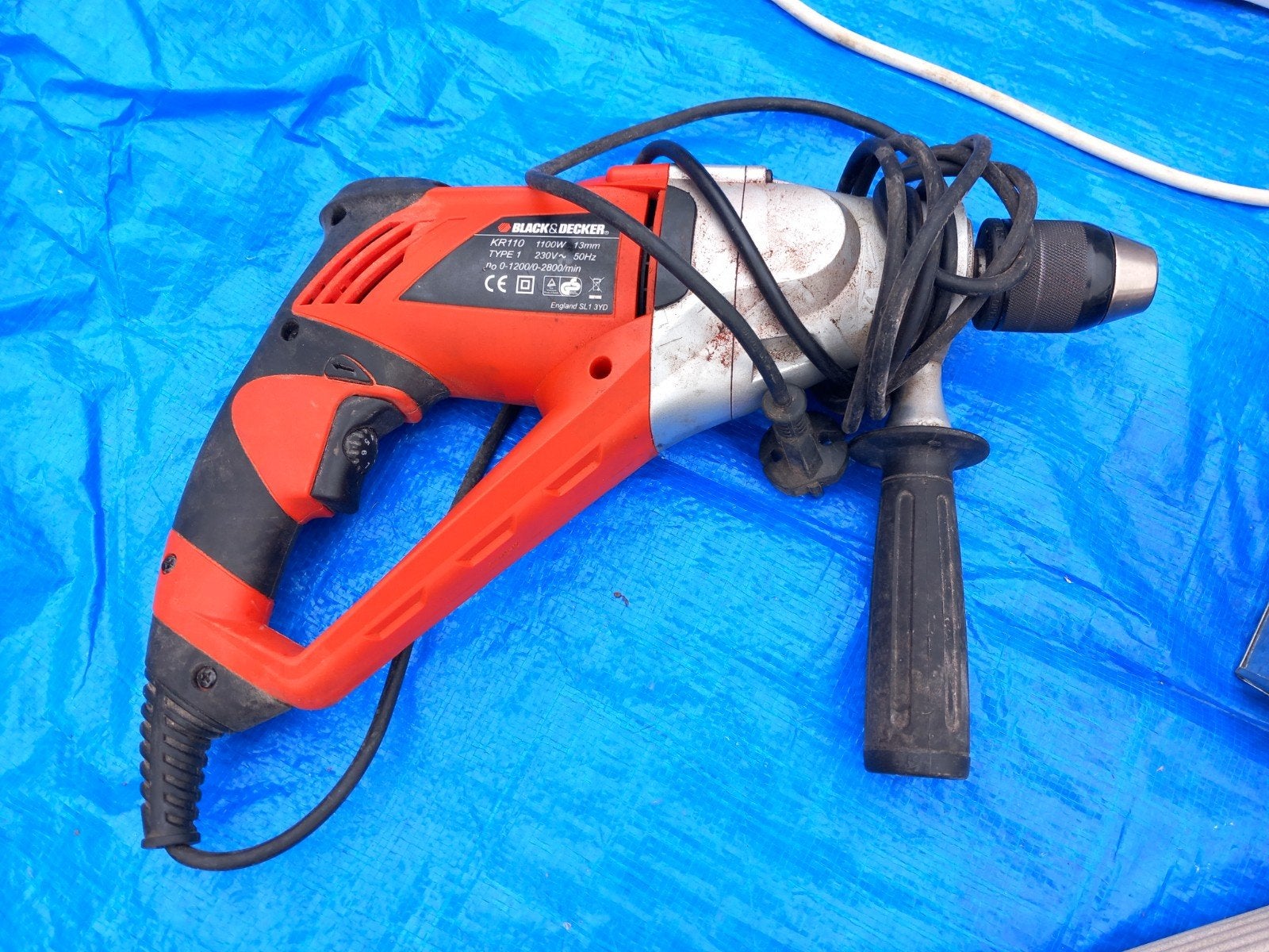 foreuse Black &decker, Enlèvement