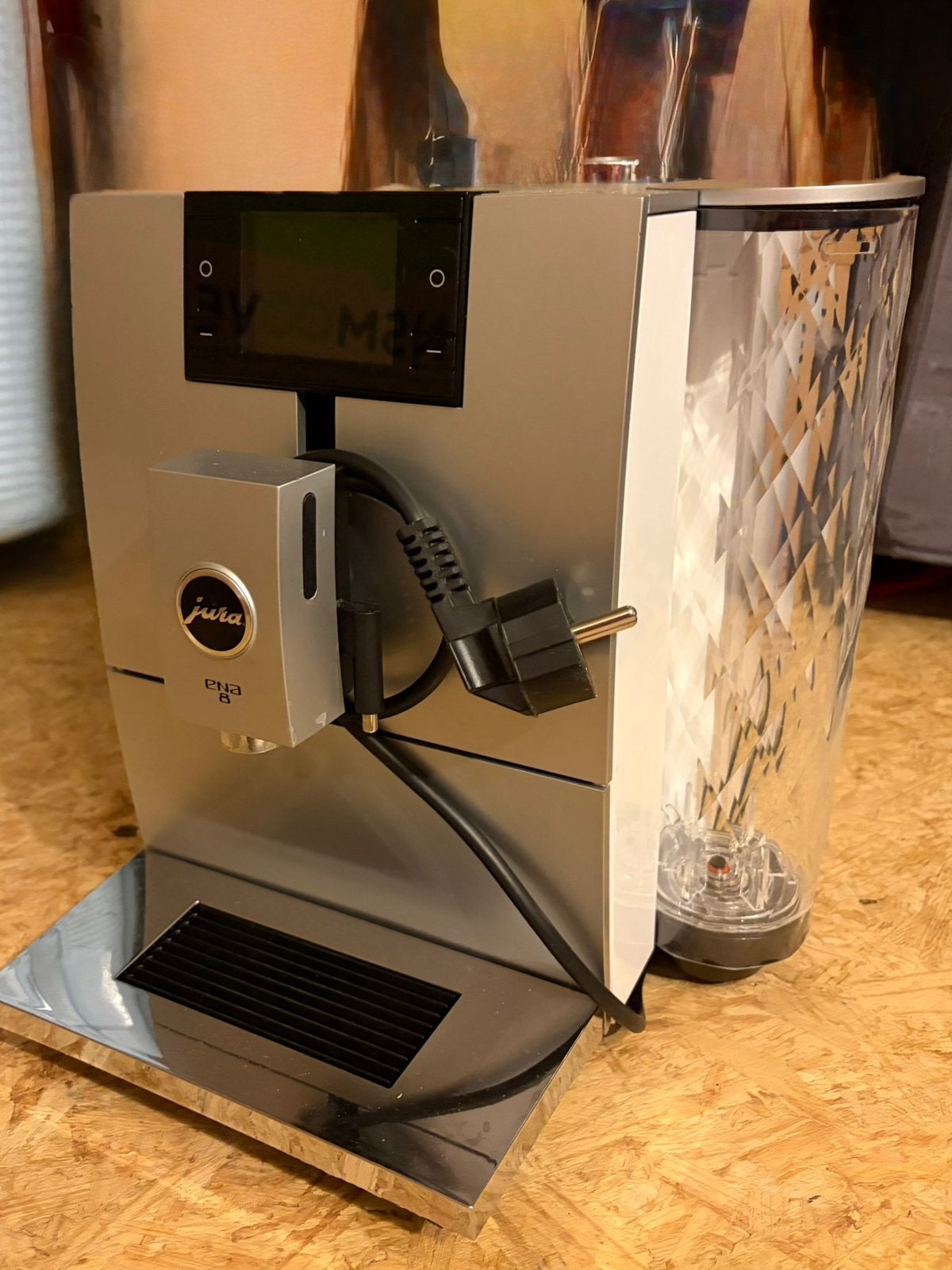 Volautomatische koffiemachine Jura, Ophalen, Afneembaar waterreservoir, Gebruikt, Koffiemachine