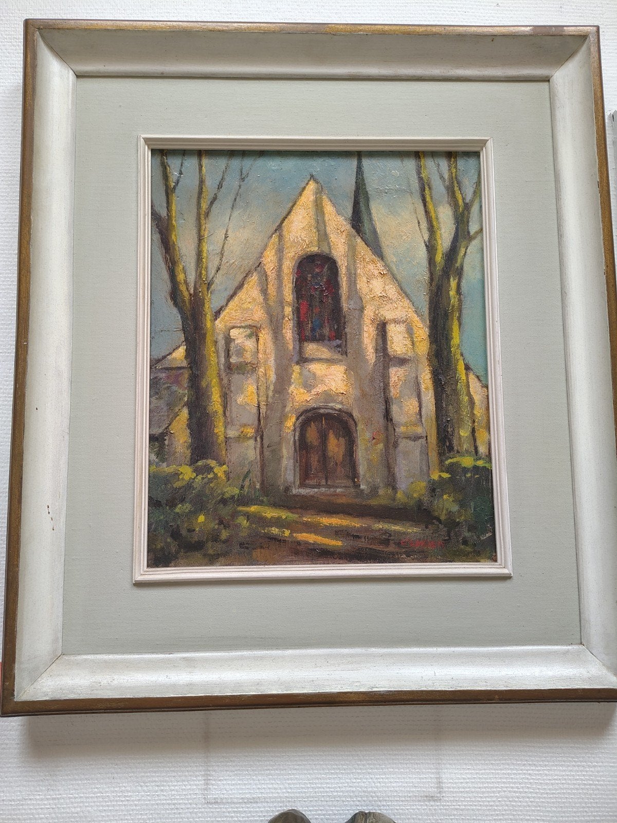 Schilderij Albert Demoen, Antiek en Kunst, Ophalen, Olieverf