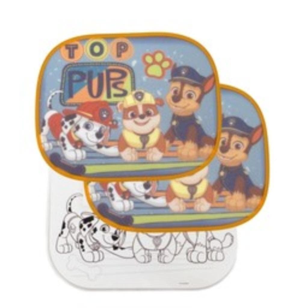Paw Patrol Auto Zonnescherm Blauw - 2 Stuks, Kinderen en Baby's, Ophalen of Verzenden, Nieuw