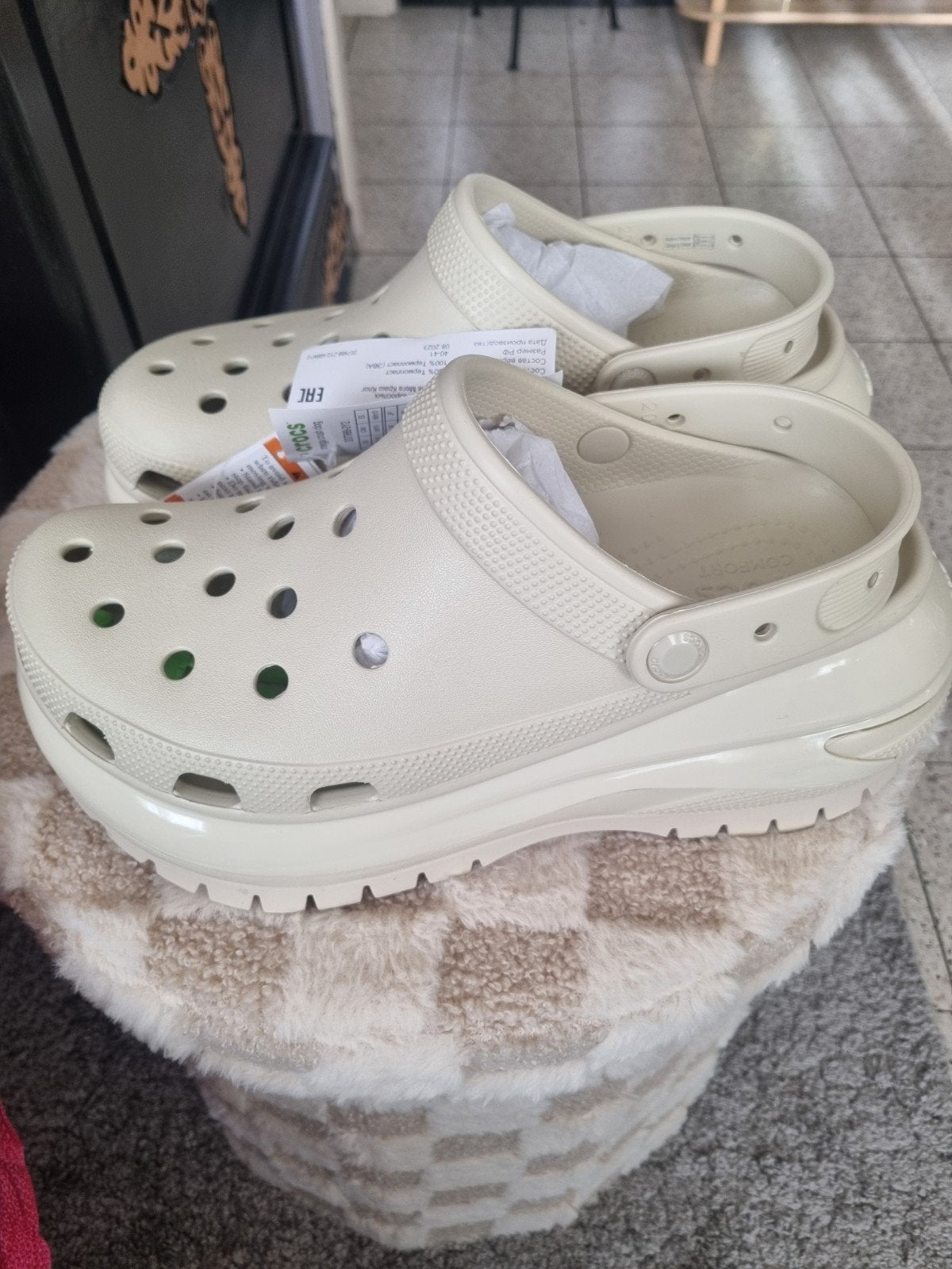 Crocs Mega Crush Clog Unisex Maat 41 - 42 Nieuw, Ophalen, Nieuw, Crocs, Instappers