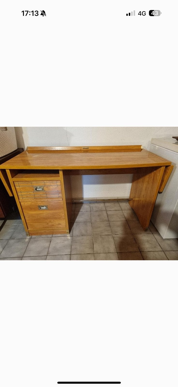 Bureau, Maison & Meubles, Bureau d'écolier, Avec tiroirs, Enlèvement, Utilisé
