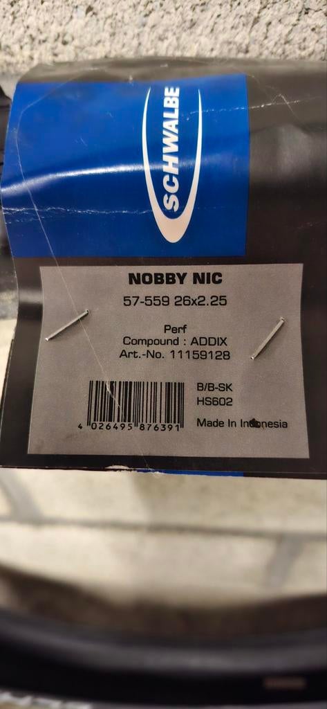 Pneu VTT Schwalbe Nobby nic 26 x 2,5, Enlèvement, Pneu