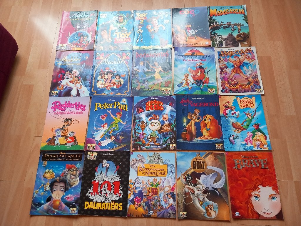 Disney strips, Boeken, Ophalen
