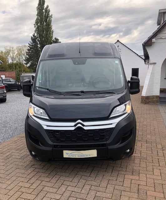 Citroën Jumper 2.2 BlueHdi L3-H2 KM 50.000 2020 140Pk, Auto's, Jumper, Zwart, Bedrijf, Te koop