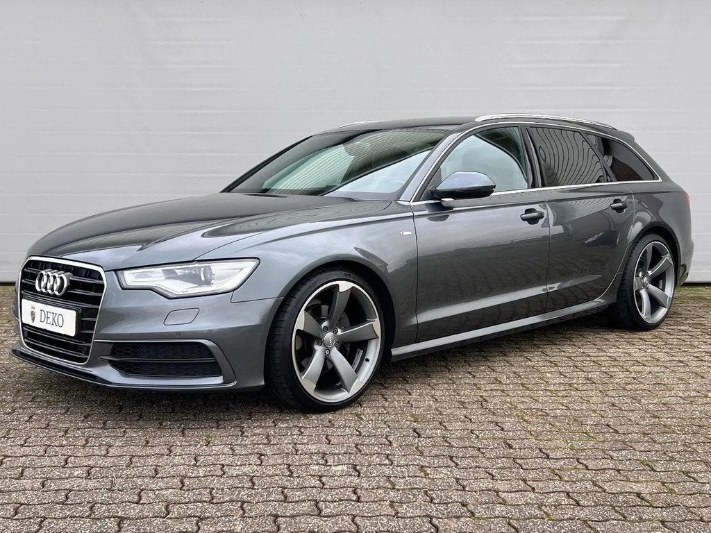 Audi A6 2.0 TDI 177PK | 2x S-line | Leder | 20'' DK1127, Auto's, Audi, Bedrijf, Te koop, A6, Lederen bekleding, Metaalkleur, Diesel