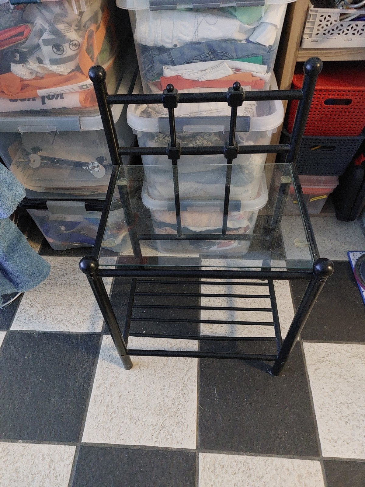À  VENDRE 2 TABLES DE NUIT/TABLES D'APPOINT.  OCCASION, 70 cm ou plus, Moins de 45 cm, Enlèvement, Utilisé