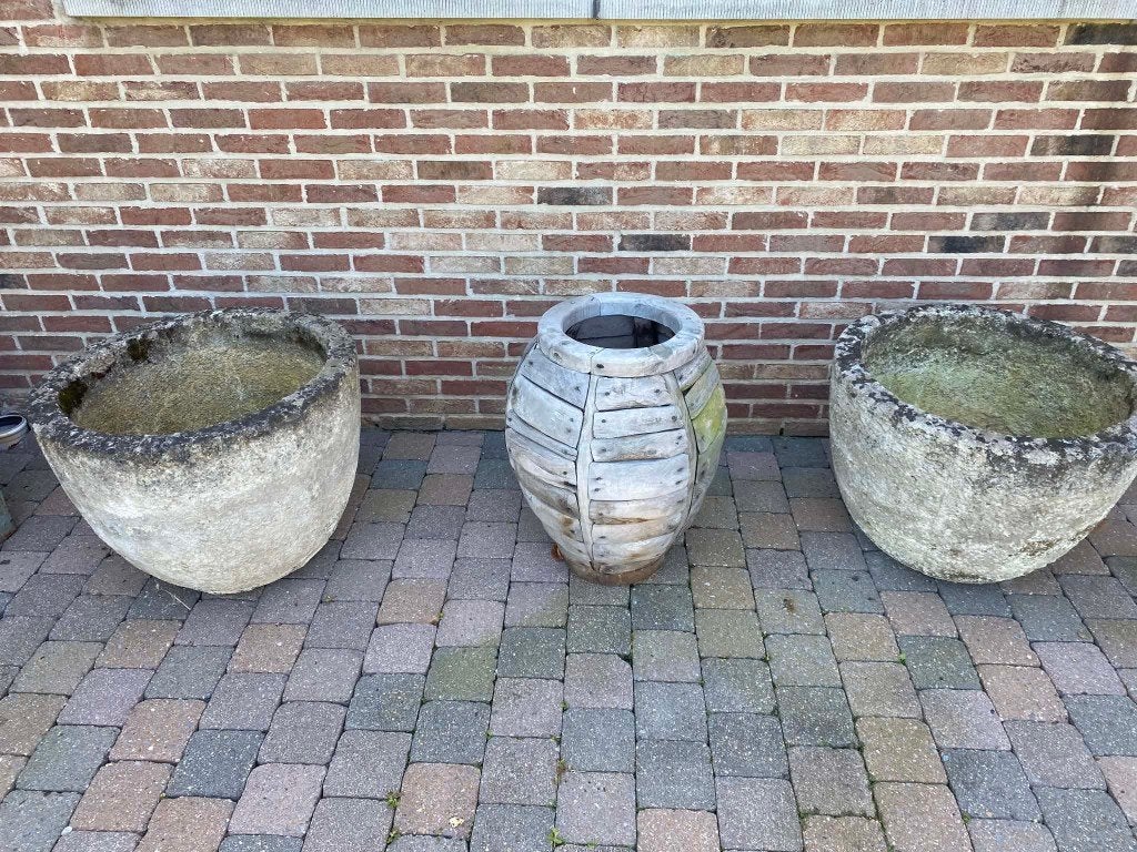 Tuin - ornamenten, Ophalen, Gebruikt