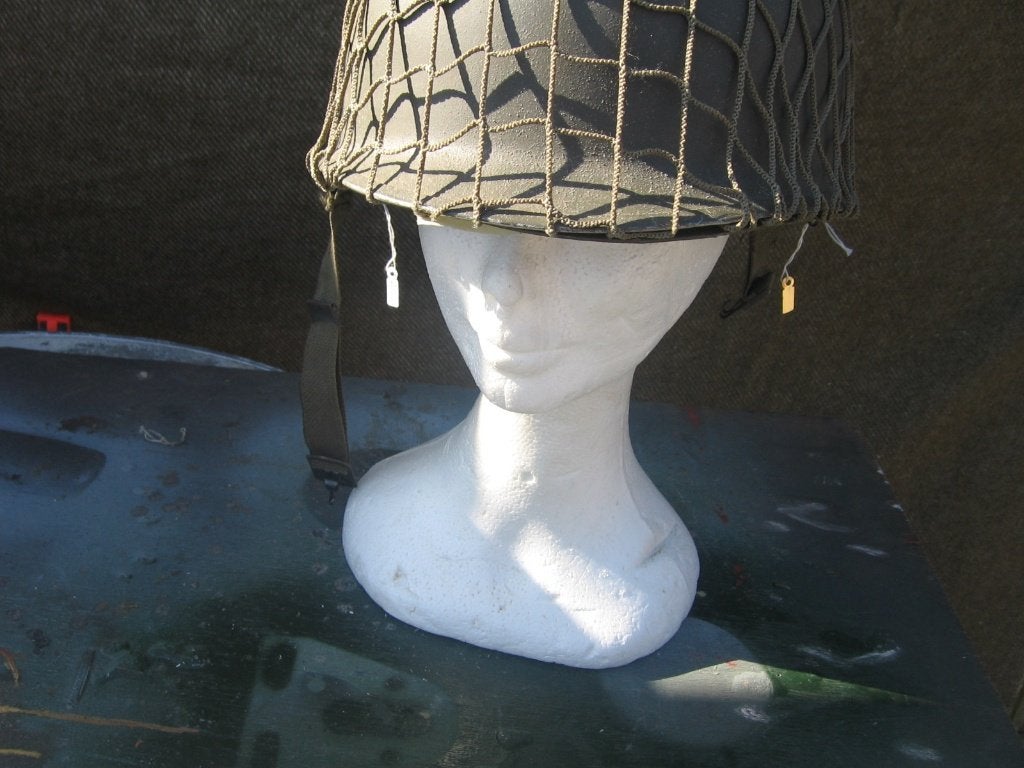 Helm leger, Verzamelen, Ophalen of Verzenden, Landmacht, Helm of Baret