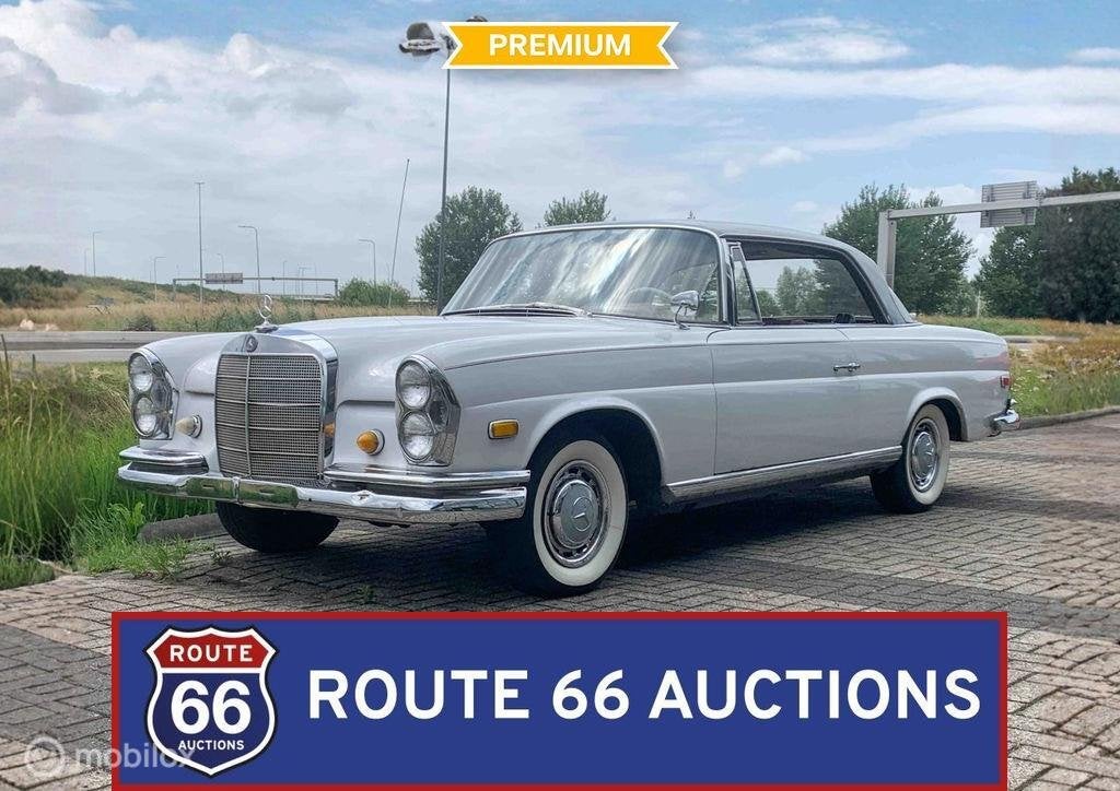Mercedes-Benz 220 SE Coupe | 1963 | Route 66 Auctions, Achat, Entreprise, Boîte manuelle, Autre carrosserie