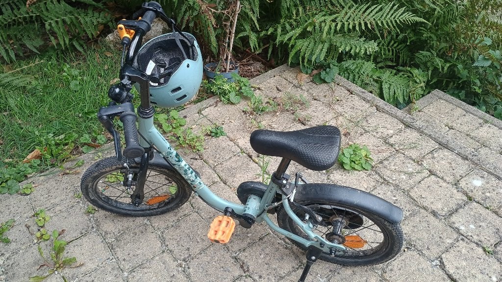 Vélo Decathlon 14 pouces, 2 en 1 TBE, Enlèvement, Comme neuf