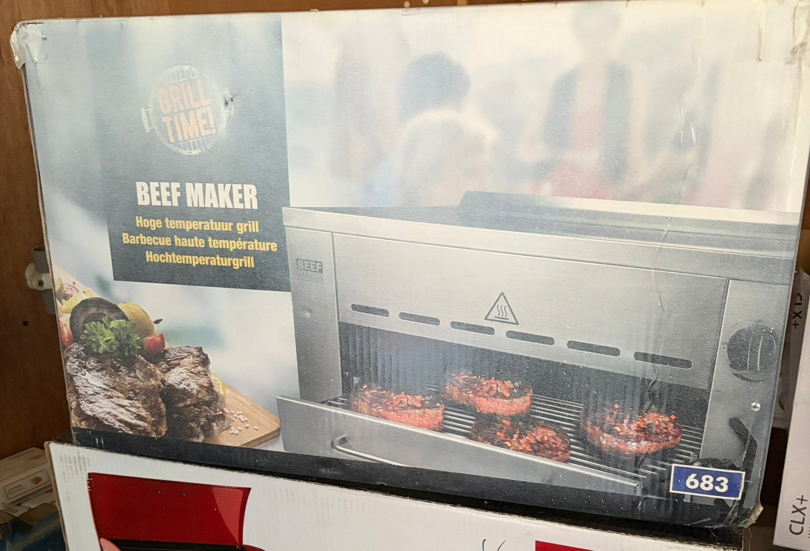 Beefmaker, Elektronische apparatuur, Grillplaten, Ophalen, Nieuw
