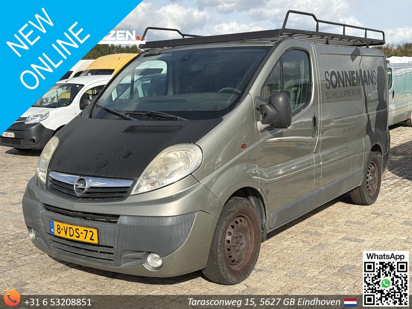 Opel Vivaro 2.5 CDTI L1H1 | € 2.450,- MARGE! | Airco | Bijri, ABS, Bedrijf, Te koop, Opel