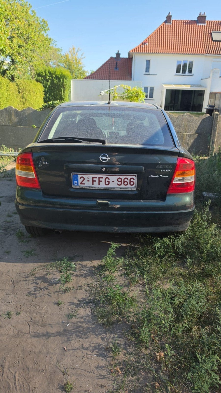 opel Astra 1998, Autos, 5 places, Particulier, Tissu, Vert