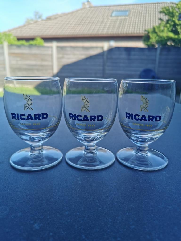 Ricard glaasjes, Verzamelen, Ophalen of Verzenden