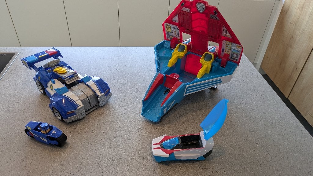 Paw Patrol speelgoed, Ophalen, Gebruikt