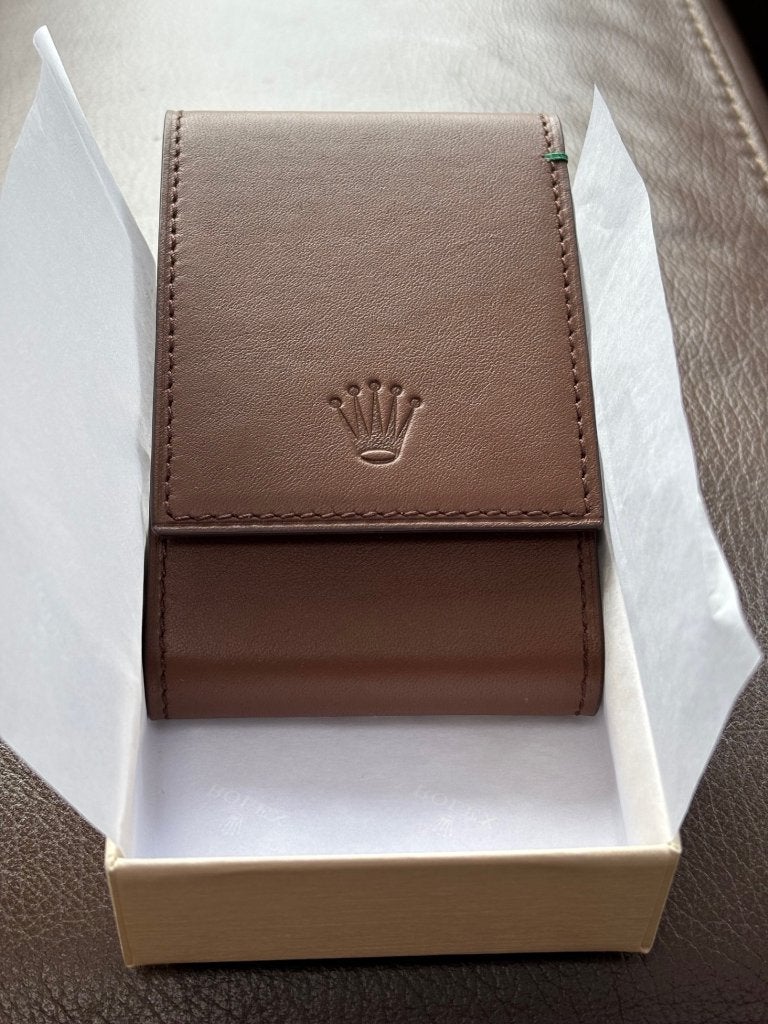 Pochette de voyage pour montre Rolex boîte présente, Enlèvement, Neuf, Emballage
