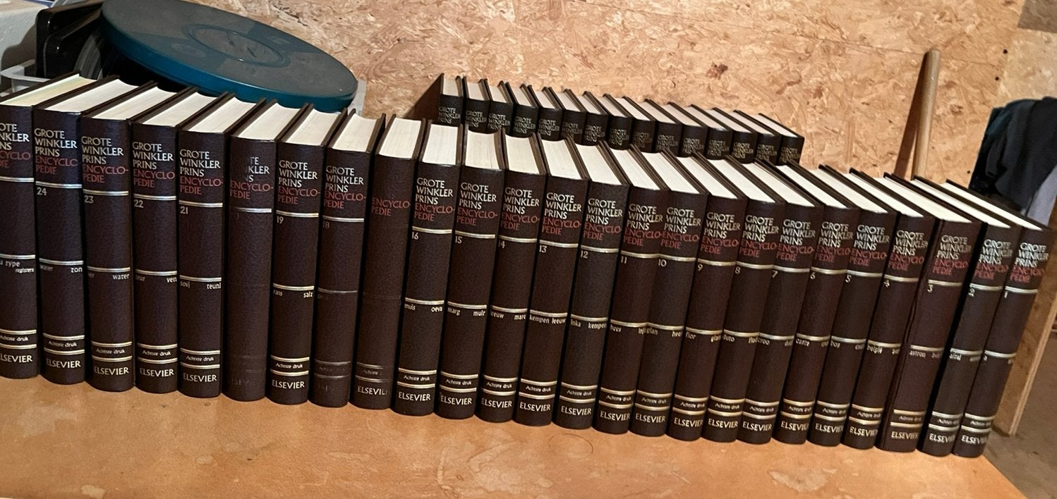 Grote Winkler Prins Encyclopedie, Livres, Enlèvement, Utilisé, Général