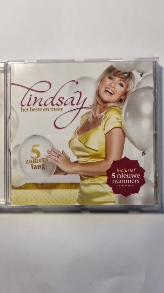 Lindsay (3) - 5 Zomers Lang (Het Beste En Meer), CD & DVD, CD | Pop, Utilisé, Enlèvement ou Envoi