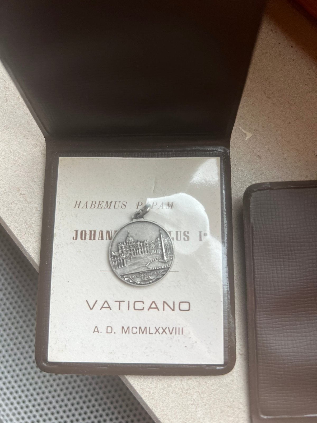 Medale vatican jean paul 1er, Timbres & Monnaies, Enlèvement ou Envoi