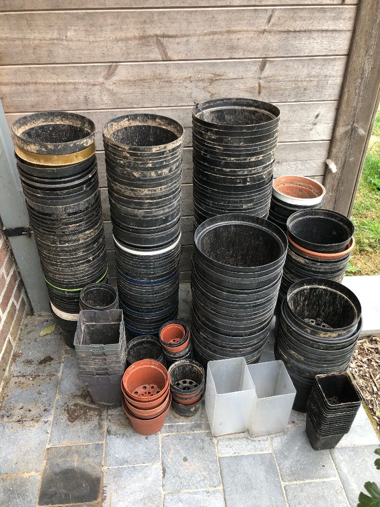 GRATIS: bloempotten, Ophalen, Kunststof
