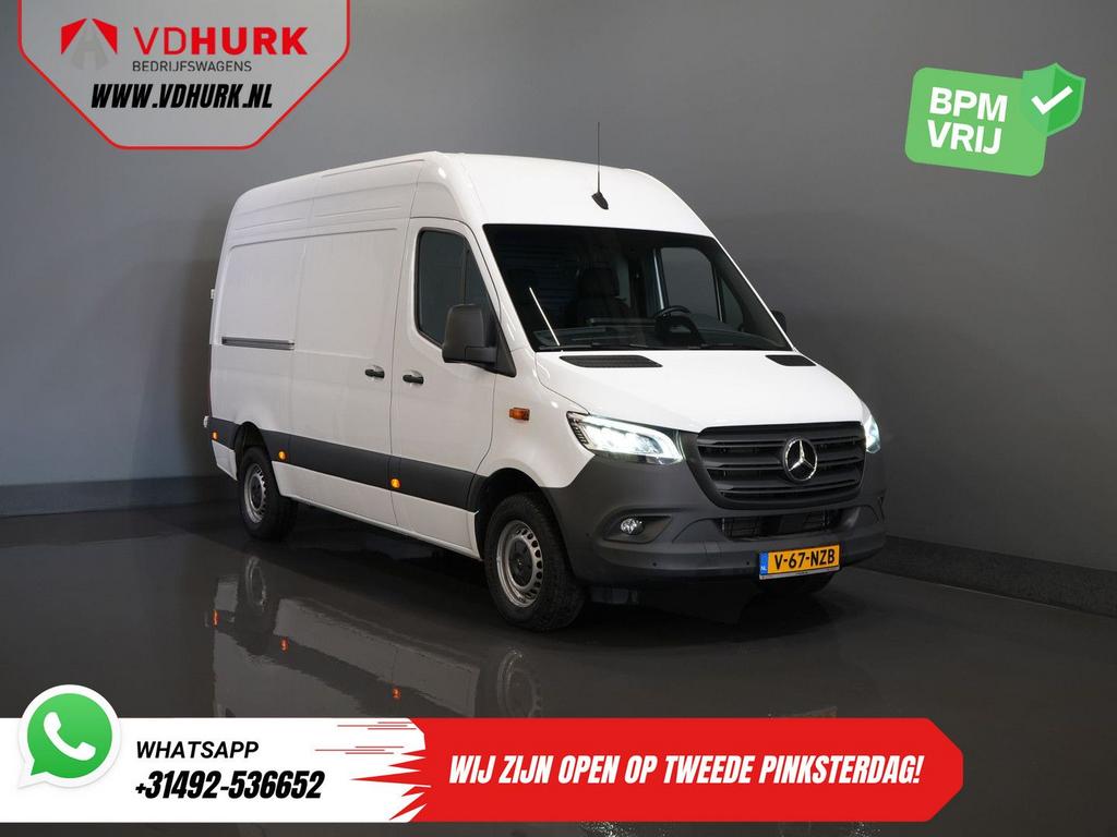 Mercedes-Benz Sprinter 317 CDI Aut. L2H2 3.5t Trekverm./ LED, Auto's, Automaat, Parkeersensor, Wit, Mercedes-Benz
